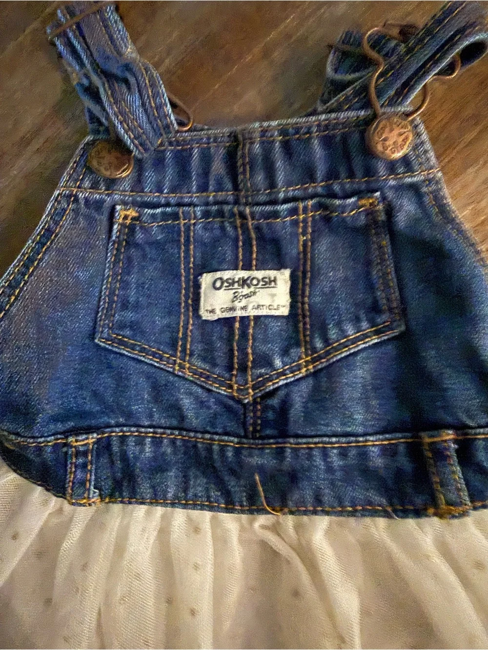 OshKosh Bgosh denim overall
